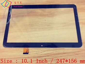 Black 10.1 Collu P/N DY10218(V2) tablet pc capacitive touch screen stikla digitizer panelis Bezmaksas piegāde