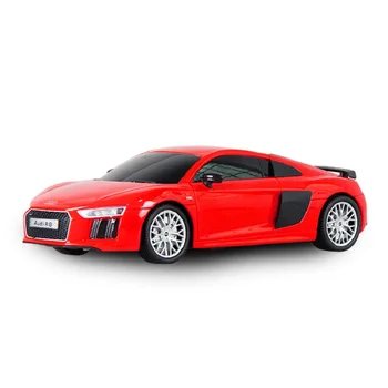 1:18 2.4 G Audi R8 V10 GT ātrgaitas rc auto rotaļu Augstas Pretestības simulācija, lai rudenī bērnu Auto