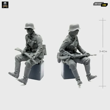 1:35 Sveķu Attēls Komplekti vācu karavīrs, modeli, self-samontētas UU-13