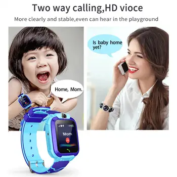 1.44 collu Bērniem Touch Screen Smart Skatīties Ūdensnecaurlaidīgs Bērnu Skatīties Bērniem Smart Dial Balss Tērzēšanas Smartwatch