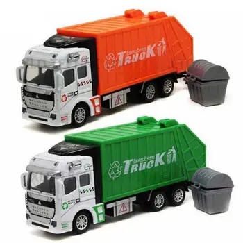 1:48 Sakausējuma Auto Dump Truck Ekskavatoru Lējumiem Metāla Modeli, Celtniecības Mašīnu Rotaļlietas Zēniem Bērnu Dzimšanas Dienas Dāvanu Ēka, Ķieģeļu