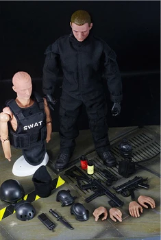 1:6 darbības rādītājs militāro SWAT karavīrs vienotu militārās rotaļu karavīru spēkā rīcības attēls uzstādīt profesiju atskaņotāja modeli rotaļlietas