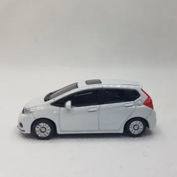 1:64 Lējumiem Modelis Honda Fit Sporta 2018 Balts Minicar Sakausējuma Rotaļu Auto Miniatūras Dāvanas Džeza