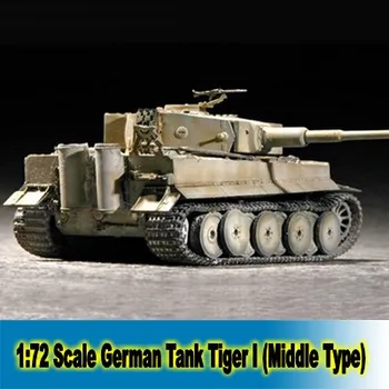 1:72 Mēroga Vācija Tiger (Vidējā Tipa) Montāža Modelis komplekti 07243 Tvertne Builing Komplekti Bezmaksas Piegāde