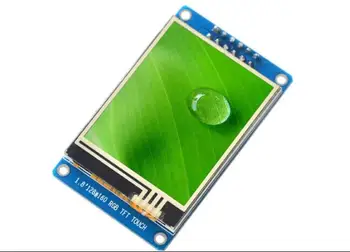 1.8 collu LCD SPI seriālā porta modulis TFT krāsu touch screen ST7735 SPI 12PIN