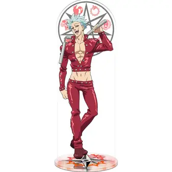 1 Gab. Anime Septiņi Nāves Grēki Rotaļlietas Pastāvīgā Modelis Plāksnes Turētājs Darbvirsmas Apdare, Rotājumi Rīcības Attēls Rotaļlietas, Dāvanu