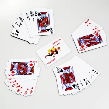 1 Iestatiet Ūdensizturīgs Pokera Plastmasas PVC Spēļu Kārtis Ģimenes Puses Jautru galda Spēli Jaunu Klāja Komplekts Classic Burvju Triki Rīku Pokera Spēles