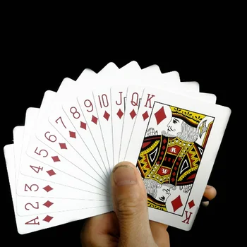 1 Iestatiet Ūdensizturīgs Pokera Plastmasas PVC Spēļu Kārtis Ģimenes Puses Jautru galda Spēli Jaunu Klāja Komplekts Classic Burvju Triki Rīku Pokera Spēles