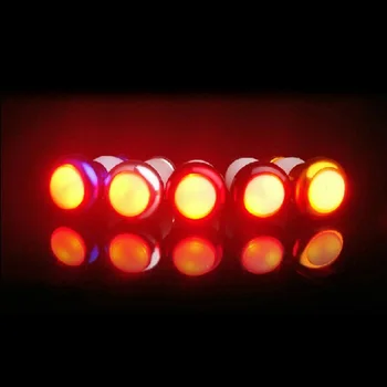 1 Pārī Drošības Velosipēdu Velosipēds Pagrieziena Signāla vilcējstienis Beigām Pievienojiet LED Sarkanās Gaismas Lampa ar Magnētisko Rokturi, Gaismas XR-Karstā