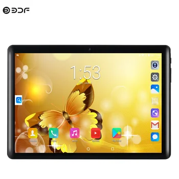10 collu 2G Tālruņa Zvanu WiFi Tablet Pc Četrkodolu Android Tabletes, 1GB RAM, 16GB ROM 2.5 D, Stikla Ekrānu, 1280x800 Atbalsta Dual SIM Kartes