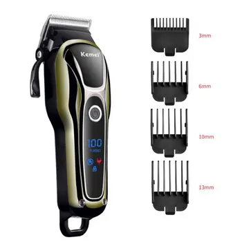 100-240V kemei lādējams matu trimmeris Profesionālo Matu Salons Hair Clipper Elektriskie Matu Clipper Frizūra Elektriskā Fader