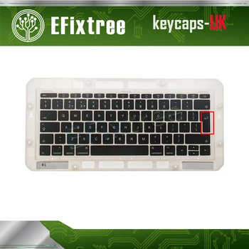 100 Komplekti Tastatūras Taustiņu Klp Keycap Uk English For Macbook Pro Retina 13