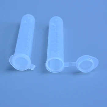(100 gabali/lot) 10 ml Plastmasas centrifūgas mēģenē PP materiāla ar Augstu kvalitāti, Centrifūgas stobriņā ar vāciņu