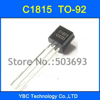 1000Pcs/daudz Jaunu C1815 1815 TO-92 NPN Silīcija Tranzistoru