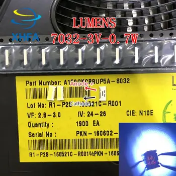 1000pcs LM LED Apgaismojums Edge LED Sērija 0,7 W, 3 V 7032 Cool balta SAMSUNG LED LCD Backlight TV Applicatio A150GKCBBUP5A
