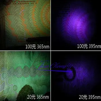 100W Augstas Jaudas ULTRAVIOLETĀ Ultravioletās Spuldzes Lampas Mikroshēmas 395nm 30-36V SMD LED Pērlītēm Gaismas Daļas Valūtas detektors