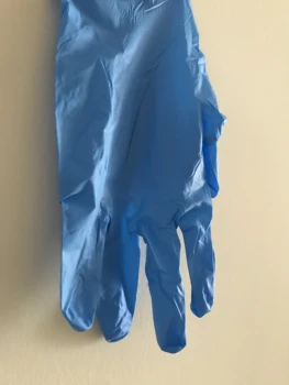 100gab zila, Vienreizējas lietošanas Cimdi, zila, vienreizējas lietošanas viegli pulverveida vinila cimdi Lateksa Darba Apdrošināšanas Mājām, Ēdināšana Aizsardzības