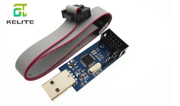 10LOT Jaunu USBASP USBISP AVR Programmētājs USB ISP USB-ASP ATMEGA8 ATMEGA128 Atbalsta Win7 64K