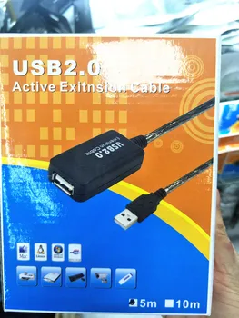 10M USB 2.0 Extension Aktīvs/ Repeater 480 Mbp Aktīvu USB Pagarinājuma Kabelis,