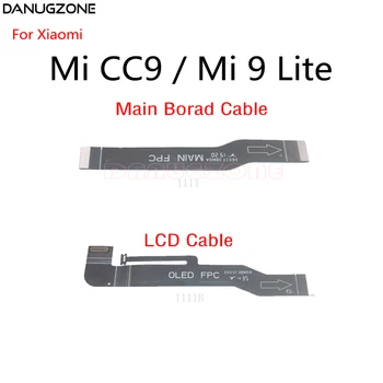10PCS/Daudz Xiaomi Mi CC9 / Mi 9 Lite LCD Displejs Galvenās Valdes Pievienojiet Kabeli Mātesplati Flex Kabelis