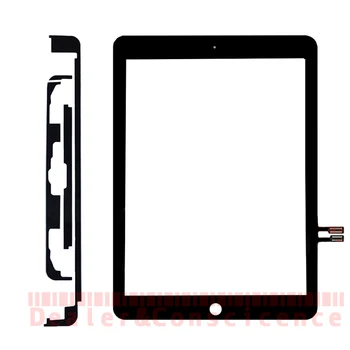 10Pcs (Pārbaudīts) Digitizer iPad 9.7 (2018 Versija) A1893 A1954 Touch Screen Ārējais Panelis Priekšējā Stikla Lēcas ar Līmi