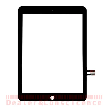 10Pcs (Pārbaudīts) Digitizer iPad 9.7 (2018 Versija) A1893 A1954 Touch Screen Ārējais Panelis Priekšējā Stikla Lēcas ar Līmi