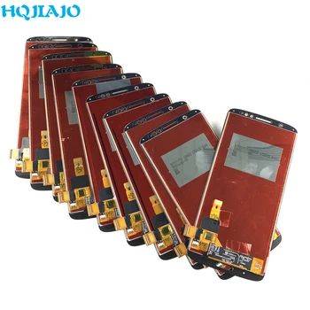 10Piece/daudz Super AMOLED LCD Ekrānu Motorola Moto G6 PLus Xt1926-5 XT1926-8 XT1926 LCD Displejs, Touch Screen LCD Digitizer