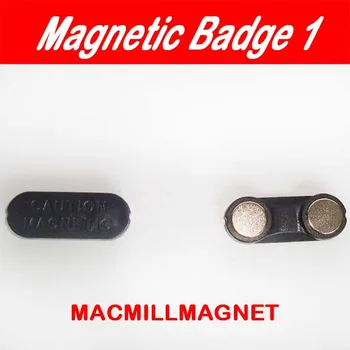 10pcs 32*12mm Vairumtirdzniecības Black Nosaukumu Žetons Magnēti Metāla Spēcīgu Magnētisko Nosaukums ID Tag Žetons Turētājs Stiprinājums Kartes Frāzi Augstas Kvalitātes