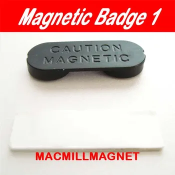 10pcs 32*12mm Vairumtirdzniecības Black Nosaukumu Žetons Magnēti Metāla Spēcīgu Magnētisko Nosaukums ID Tag Žetons Turētājs Stiprinājums Kartes Frāzi Augstas Kvalitātes