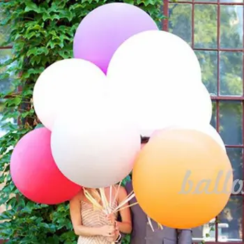 10pcs 36 Collu Milzu Balons Kārta Inflable Lateksa Jumbo Bieza Baloni Kāzu&Saderināšanās Dzimšanas dienas ballīti Jubileju Apdare