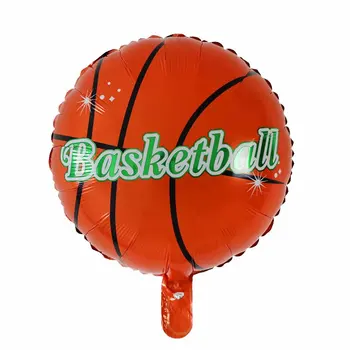 10pcs Futbola Baloni Basketbols Volejbols Alumīnija Folija Baloni, Bērnu Dzimšanas dienas svinības Dekoru Piegādes futbola Balao zēniem rotaļlietas