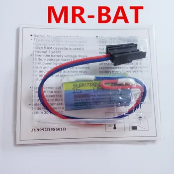 10pcs Oriģinālu JAUNU MR-BAT ER17330V ER2/3A 17330 3.6 V PLC Akumulatoru Baterijas Servo MR-BAT PLC Bateriju (JAUNA DIENA)