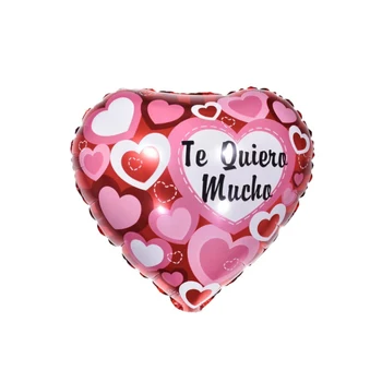 10pcs Sirds TE AMO Folija Baloni, spānijas es Tevi Mīlu, lai Kāzas, Dzimšanas dienas svinības TEAMO Valentīna Diena Globos Piederumi