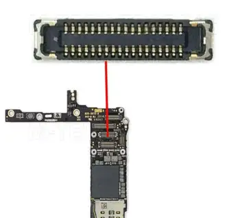 10pcs/daudz, J2019 LCD ekrānu ražošanas procesu kontroles savienotājs iPhone 6plus 6 PLUS 6P 6+ 5.5 collu 5.5 