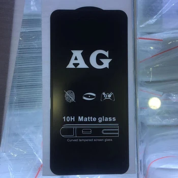 10pcs/daudz matēts aizsargstikls iphone 11 pro max screen protector for iphone 6 7 8plus xs max xr Rūdīts Stikls aizsardzība