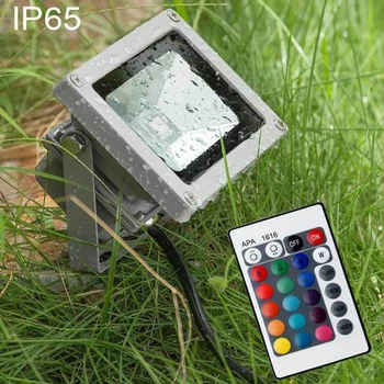 110V, 220V 10w/20w/30w RGB LED prožektors, Āra Uzmanības centrā Ūdensizturīgs Ip65 LED Ainavu Dārza Spot Lampas