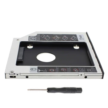 12.7 mm SATA 2 SSD HDD Caddy par ACER Aspire V3-771G V3-772 V3-772G V3-571G V3-471G Cietā Diska Caddy