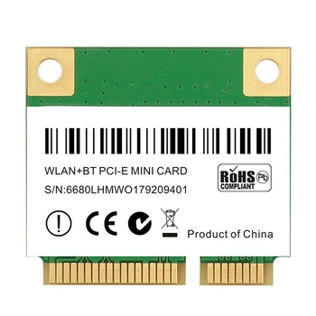 1200Mbps Bezvadu Mini PCI-E 7265AC WiFi Tīkla Karte, 802.11 ac BT4.2 Adapteri PC