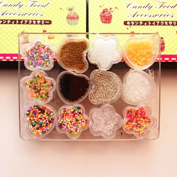 12packs/daudz Mini Māla Sprinkles Viltus Augļu Šokolādes Cepumu DIY Simulācijas pārtikas Amatniecības Piederumi Gudrs Home Decoration #DIY001