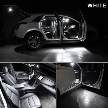 13 Sīpoli Balts LED Auto Lasījumā Griestu Gaismas Interjera Komplekts piemērots 2013-2016 2017 2018 2019 Chevrolet Trax Bagāžnieka Licences Lampas