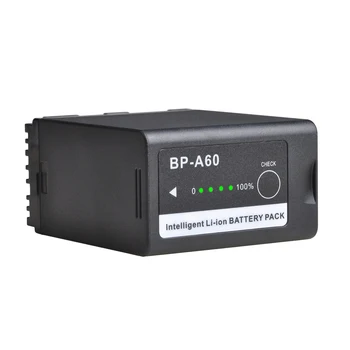 14,4 V 6800mAH BP-A60 BP A60 Akumulatora Ar Strāvas Indikators + Quick Charger Canon BP-A30 BP-A90 EOS C200 C200B C220B C300 MK II
