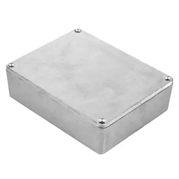 1590BB Alumīnija Metāla Stomp Box Gadījumā Būra Ģitāras Efektu Pedāli Pack 3