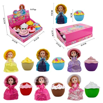 15cm Karikatūra Jauks Pārsteigums Cupcake Princese Lelle Pārveidots Aromātisks Skaists, Gudrs Kūka Lelle Meitenēm, Rotaļlietas, dāvanas,