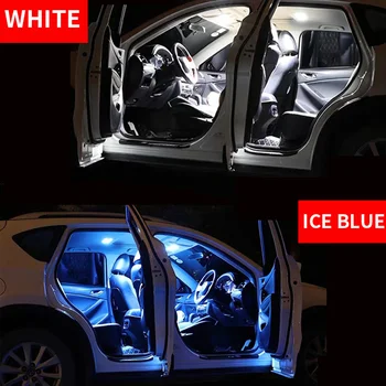 15x Canbus Bez Kļūdām, LED salona Apgaismojuma Komplekts, Iepakojumā, lai no 2012. līdz. gadam Volvo XC90 Automašīnu Piederumi Kartes Dome Bagāžnieka Licences Gaismas