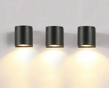 1GB 10W 15W LED sienas lampa dubultā sānu uz augšu un uz leju sienas gaismas āra IP67 waterproof lievenis gaismas Bezmaksas piegāde