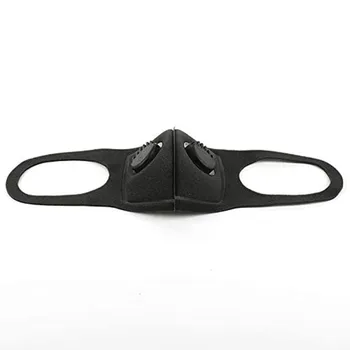 1GB Melna Sejas Maska Mazgāt Muti Aptver Aizsardzības Pm2.5 Filtri, Mazgājami Maskas Pieaugušajiem Par-ti Piesārņojuma Maska Mascarilla Negra