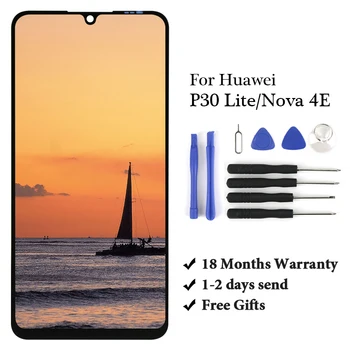 1GB Par Huawei P30 lite OEM LCD displejs priekš Huawei Nova 4E lcd skārienekrānu, nomaiņa, montāža