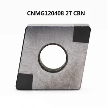 1PC CNMG120404 2T CBN CNMG120408 2T CBN CNC virpu, dimanta ielikt CNMG 2T Virpu Nazis CNC Cieta Metāla Virpošanas Instrumentu, BEZMAKSAS KUĢIS