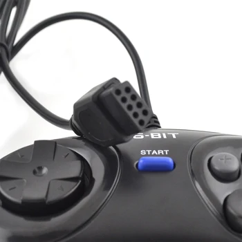 1gb 2 gab Spēļu kontrolleris SEGA Genesis 16 bitu rīkoties kontrolieris 6 Pogu, Gamepad, lai SEGA MD Spēļu Piederumi