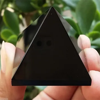 1gb DABAS Obsidian kvarca kristāla Piramīdas dzīšana